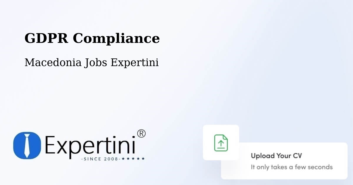 EU GDPR Compliance Statement – Morani - Macedonia Jobs Expertini