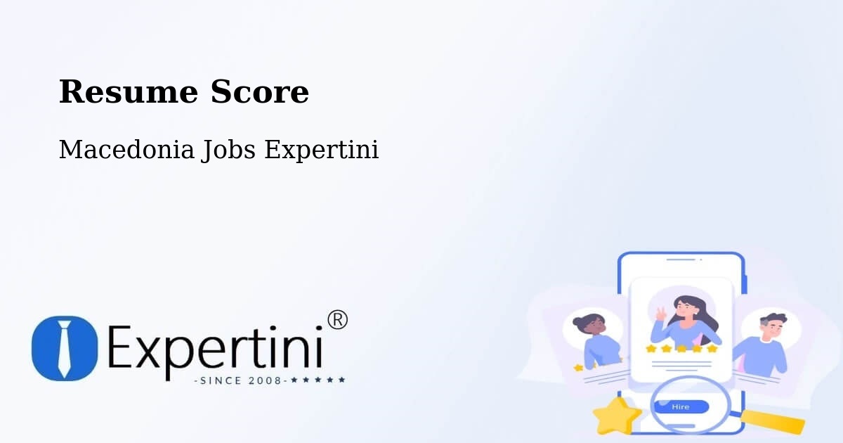 Resume Score & Job Description Match Tool – Morani - Macedonia Jobs Expertini