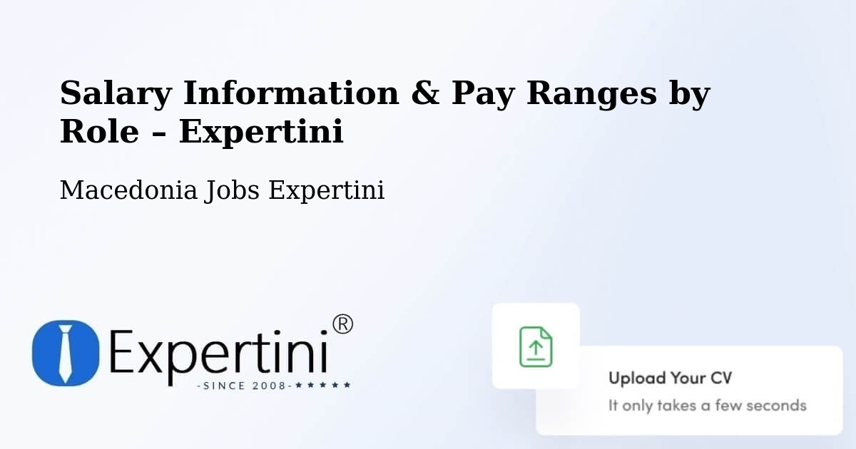 Salary Information & Pay Ranges – Morani - Morani, Macedonia Jobs Expertini